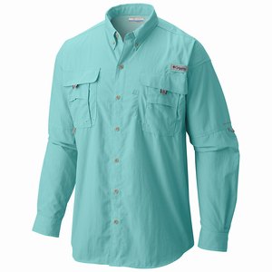 Columbia PFG Bahama™ II Långärmad Tröja Herr Gröna (ILZOE4351)